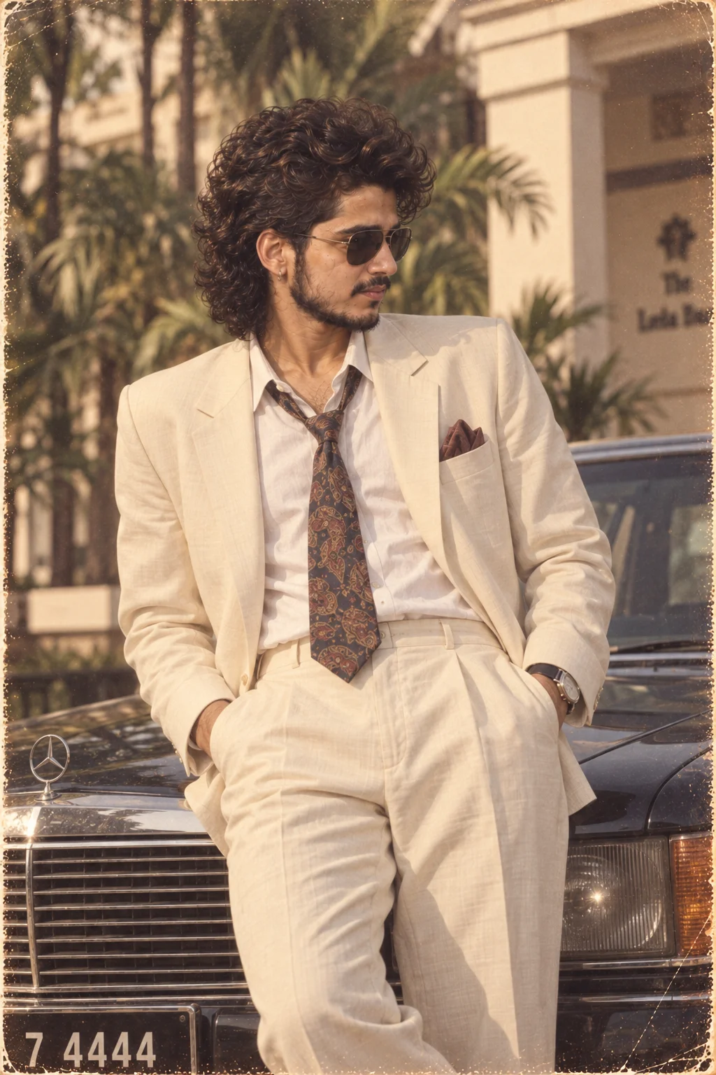ChatGPT AI Prompt 1980s Trend Retro Suit Male Photo